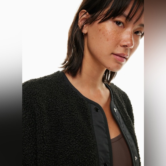 Wilfred Free Sherpa Long Liner Jacket - Picture 3 of 8